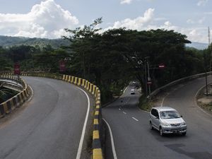Jelang Lebaran, Jalur Nagreg Terpantau Sepi