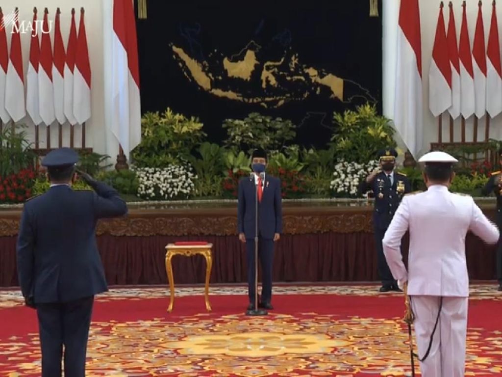 Video Jokowi Lantik KSAL dan KSAU TNI Baru Video Jokowi Lantik KSAL dan KSAU TNI Baru