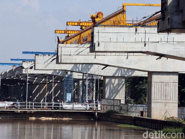 Menengok Pembangunan Tol Becakayu Seksi II A di Kala Pandemi Corona