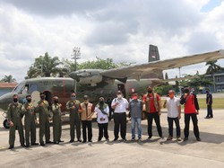 Lahan Gambut Riau Dibasahi dengan Rekayasa Hujan untuk Cegah Karhutla