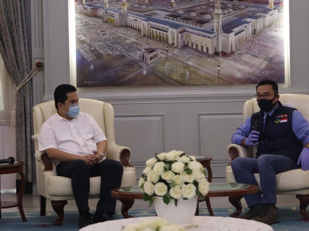 Ridwan Kamil Sarankan Erick Thohir Bangun BUMN Bioteknologi Ridwan Kamil Sarankan Erick Thohir Bangun BUMN Bioteknologi