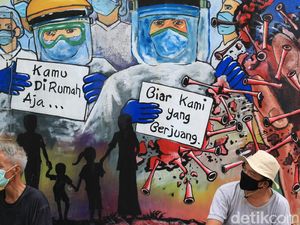 Kampanye Dukungan Lawan Corona Lewat Mural