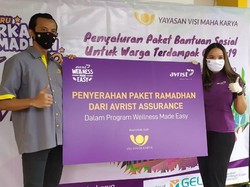 Avrist Salurkan 3000 Paket Sembako Bagi Warga Terdampak COVID-19