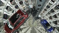 Glass Car Silo yang Spektakuler, Menara Parkir Ratusan Mobil Volkswagen