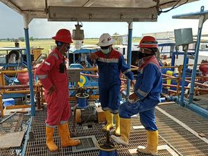 Pertamina Bor Sumur Minyak di Indramayu