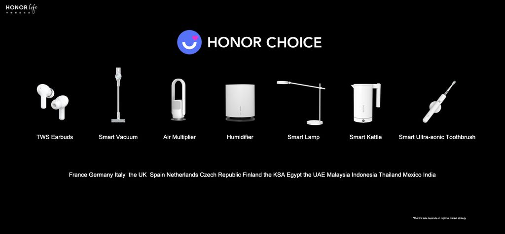Jajaran Produk Baru Honor