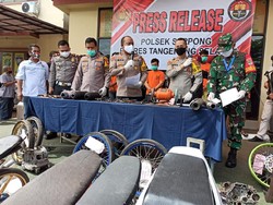 Langgar PSBB, 4 Pelaku Balap Liar Tutup Jl Serpong Dikenai UU Kekarantinaan