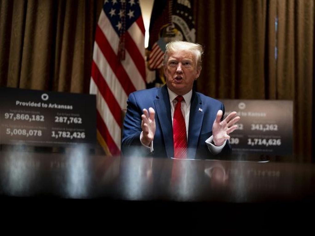 WHO Catat Kasus Corona Harian Global Tertinggi, Trump: Normalisasi! WHO Catat Kasus Corona Harian Global Tertinggi, Trump: Normalisasi!
