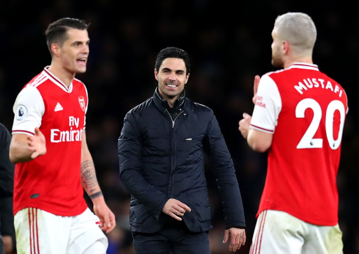 Arteta Datang, Arsenal Senang (Getty Images/Catherine Ivill)