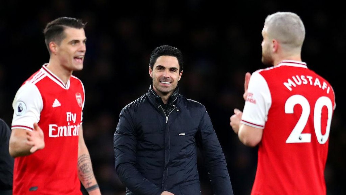 Jelang Man City Vs Arsenal, Ini Saran Wright ke Arteta. (Foto: Getty Images/Catherine Ivill)