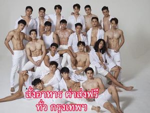 Restoran Thailand Ini Sewa Pengantar Makanan yang Tampan dan Seksi