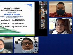 BPJAMSOSTEK Bayarkan Klaim Perawat Meninggal Akibat Tertular COVID-19