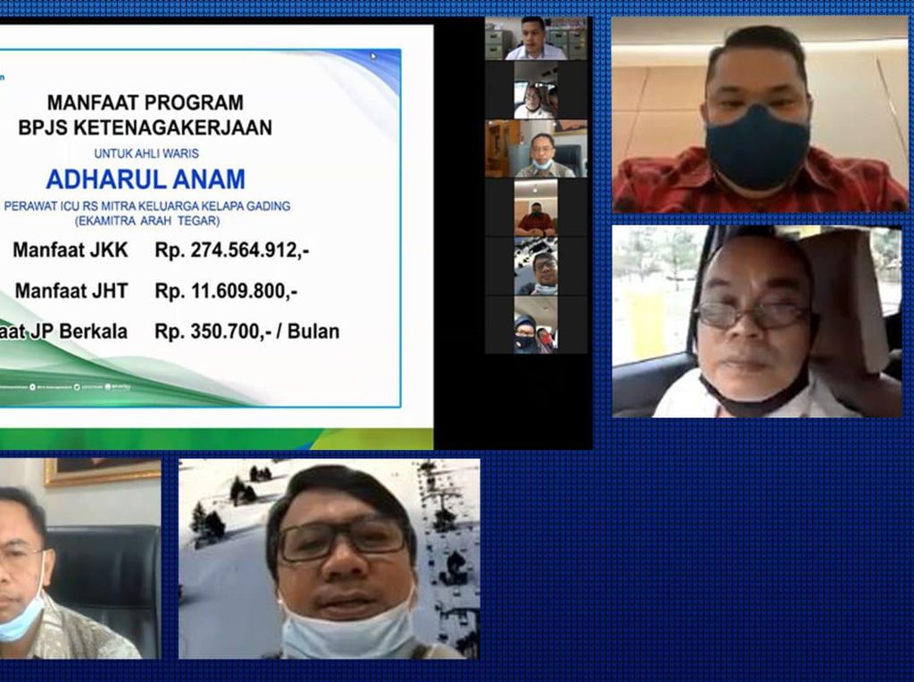 BPJAMSOSTEK Bayarkan Klaim Perawat Meninggal Akibat Tertular COVID-19 BPJAMSOSTEK Bayarkan Klaim Perawat Meninggal Akibat Tertular COVID-19