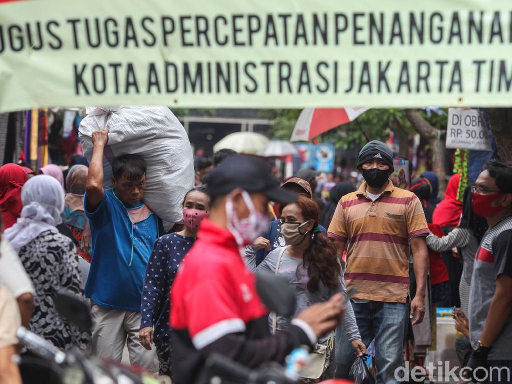 Angka Reproduksi Corona DKI Sempat di Bawah 1 tapi Naik Lagi Angka Reproduksi Corona DKI Sempat di Bawah 1 tapi Naik Lagi