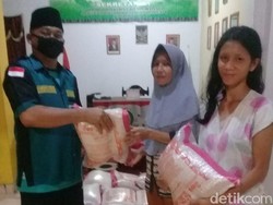 Komunitas Batak Muslim Bagikan 1 Ton Beras ke Warga Bengkulu