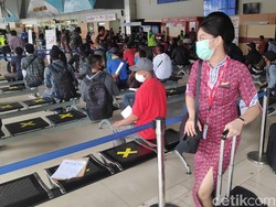 161 Korban PHK Pulang ke Makassar via Bandara Sultan Hasanuddin