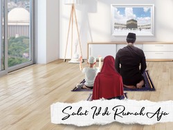 Salat Idul Fitri di Rumah Saja demi Kesehatan Bersama