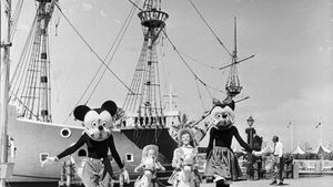 Potret Jadul Mickey Mouse yang Menyeramkan