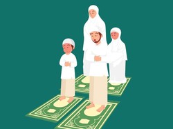 Niat dan Tata Cara Sholat Idul Fitri di Rumah Selama COVID-19