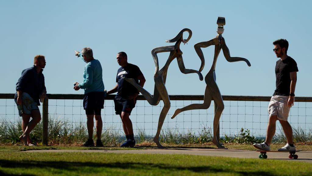 Wajah Baru AS dalam Kondisi New Normal saat Corona Wajah Baru AS dalam Kondisi New Normal saat Corona