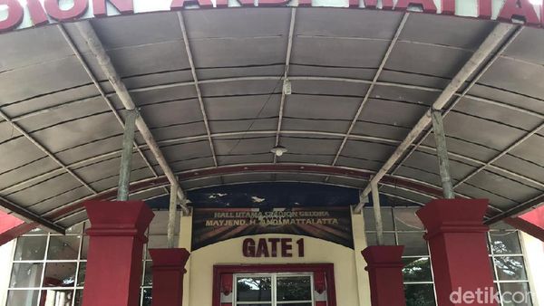 Penampakan Stadion Andi Mattalatta yang Ditanami Sayur
