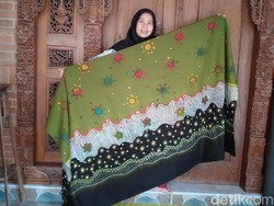 Terinspirasi Pandemi, Perajin Batik Kulon Progo Bikin Batik Corona