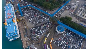 Potret Pelabuhan Merak Sebelum dan Saat Pandemi Corona