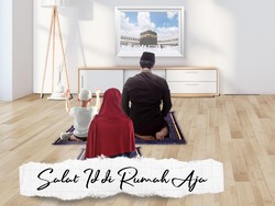 Bagaimana Hukum Salat Id dan Ikuti Khotbah Via Livestreaming?