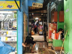9 Pedagang Positif Corona, Pasar Palmerah Ditutup 3 Hari Mulai Besok