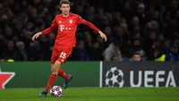 Di nomor 10 ada Thomas Muller. Pemain Bayern Munich ini mengoleksi 44 gol dan 22 assist (64) (Getty Images)