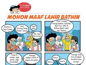Selamat Idul Fitri 1441 H Mohon Maaf Lahir Bathin, Komar dkk Pamit Selamat Idul Fitri 1441 H Mohon Maaf Lahir Bathin, Komar dkk Pamit