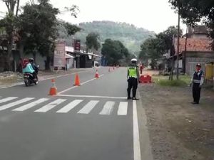 Sehari Jelang Lebaran, Jalur Limbangan Garut Sepi Pemudik