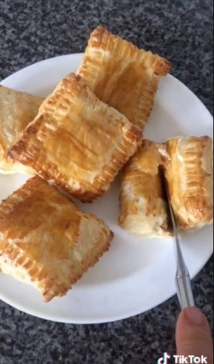 Resep puff pastry Nutella
