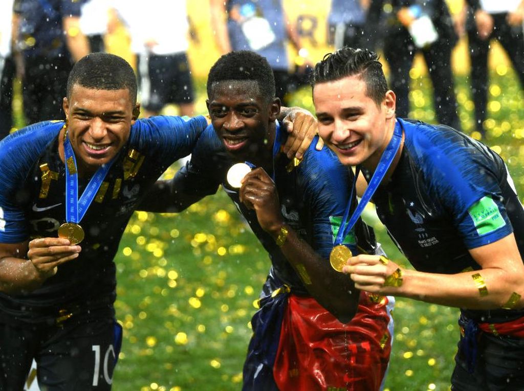 Medali Juara Piala Dunia 2018 Dilelang, Laku Rp 1 M Medali Juara Piala Dunia 2018 Dilelang, Laku Rp 1 M
