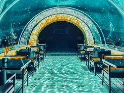 Sultan! Booking Restoran Under Water di Bali, Wanita Ini Bayar Rp 60 Juta
