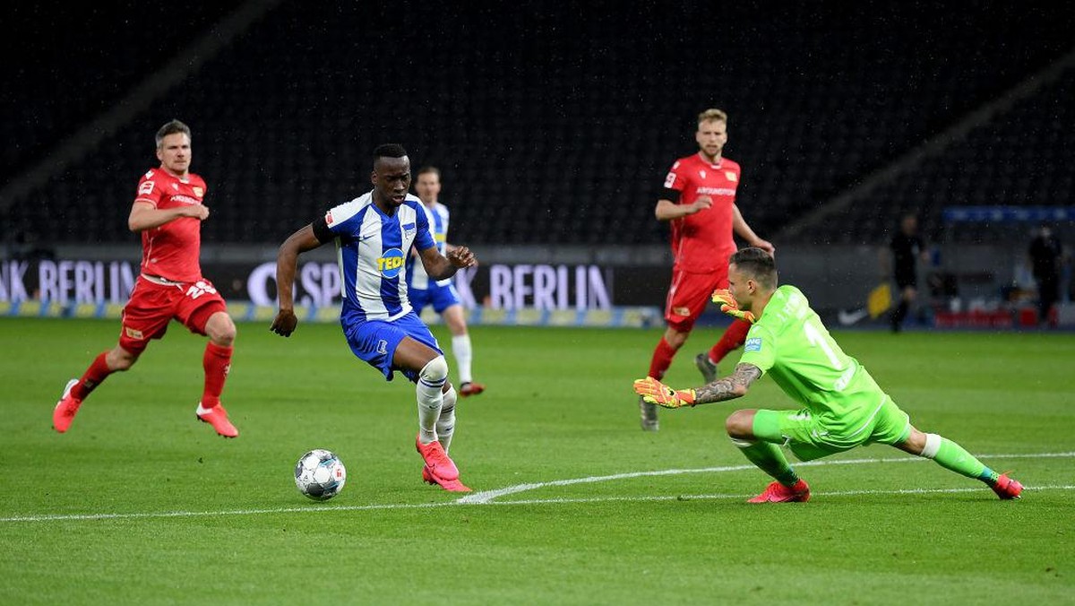 Hertha Berlin berhasil mengalahkan Union Berlin 4-0 (Foto: Getty Images/Stuart Franklin)
