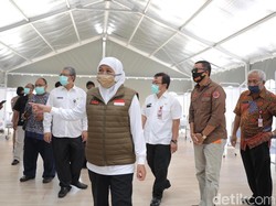 Kasus Corona di Jatim Makin Banyak, Khofifah Minta RS Darurat Segera Dibuka