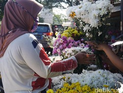 Pandemi Corona, Penjualan Bunga Hias di Cimahi Turun Drastis