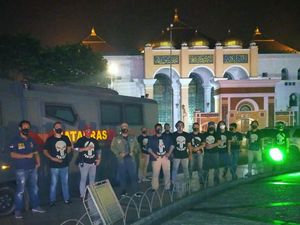 Di Tengah Situasi PSBB, Malam Takbiran di Palembang Lengang