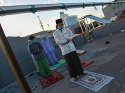 Rayakan Idul Fitri Saat Pandemi, Warganet: Lebaran Bareng Corona
