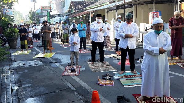 Begini Suasana Salat Idul Fitri di Masjid Jogokariyan