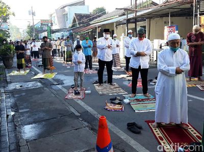 Begini Suasana Salat Idul Fitri di Masjid Jogokariyan