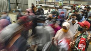 Volume Pengguna KRL Menurun saat Lebaran