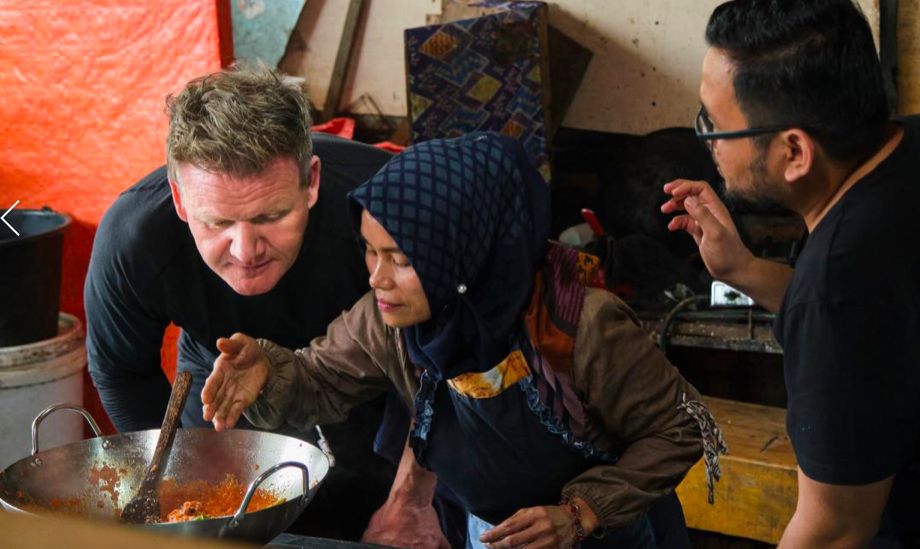Gordon Ramsay syuting Uncharted di Sumatera Barat