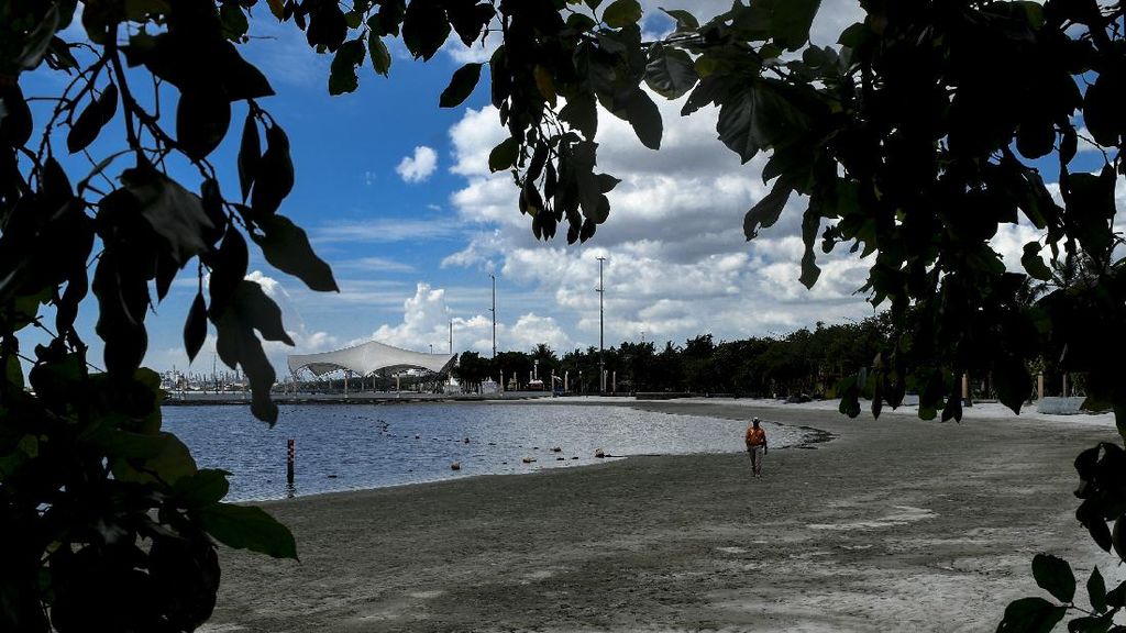 Pantai Ancol Masih Ditutup Untuk Wisawatan