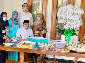 Cegah COVID-19, Begini Cara Bella Saphira Sajikan Makanan Lebaran