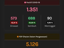 Update Corona di Jateng 26 Mei: 1.351 Positif dan 707 PDP Meninggal