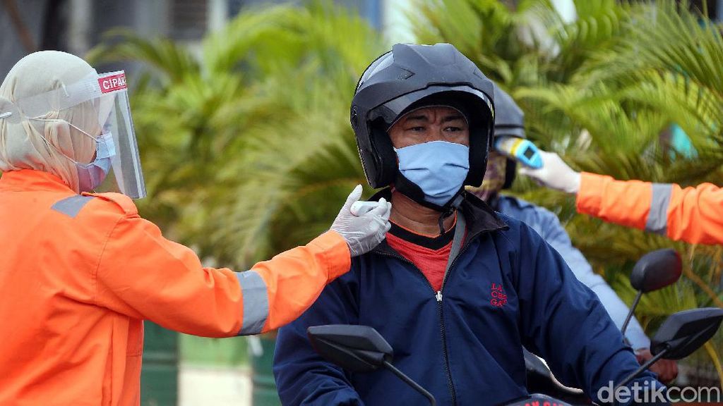 Masuk Bekasi, Warga Harus Ukur Suhu Tubuh Masuk Bekasi, Warga Harus Ukur Suhu Tubuh