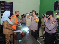 Tingginya Angka COVID-19 di Desa-desa, Polisi Kediri Bentuk Kampung Tangguh