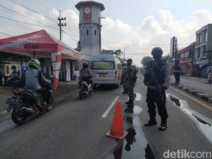 Dalam PSBB Sidoarjo Jilid 3, Check Point di Jalan Protokol Dikurangi